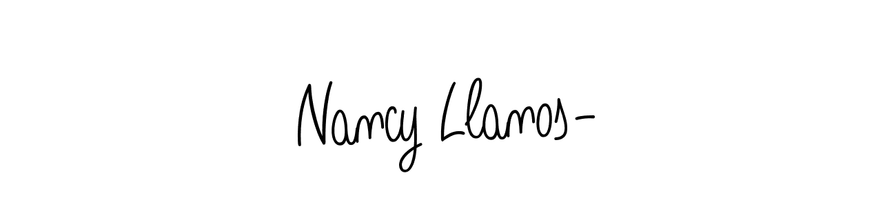 This is the best signature style for the Nancy Llanos- name. Also you like these signature font (Angelique-Rose-font-FFP). Mix name signature. Nancy Llanos- signature style 5 images and pictures png